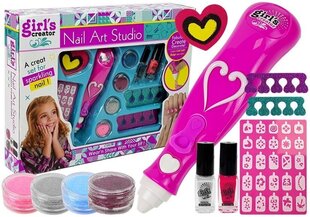 Laste küünte kaunistamise komplekt Nail Art Studio цена и информация | Косметика для мам и детей | kaup24.ee