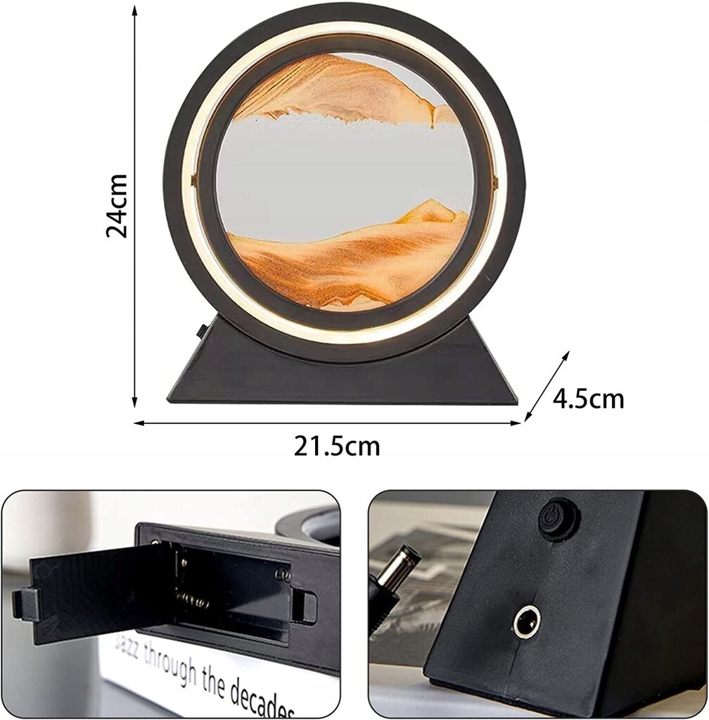 Bedee dünaamiline 3D liikuvate liivapilt hind ja info | Sisustuselemendid | kaup24.ee