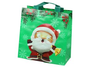 Подарочный мешок Санта-Клауса, зеленый цена и информация | Подарочные упаковки | kaup24.ee