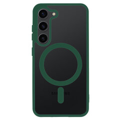 Акриловый цветной чехол Magsafe для Samsung Galaxy S23, зеленый цена и информация | Чехлы для телефонов | kaup24.ee