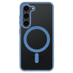 Акриловый цветной чехол Magsafe для Samsung Galaxy S23, голубой цена и информация | Чехлы для телефонов | kaup24.ee