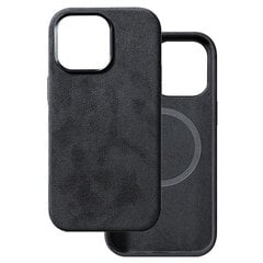 Ümbris Alcane Magsafe iPhone 15 Plus, must цена и информация | Чехлы для телефонов | kaup24.ee