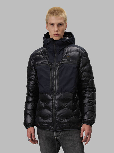 Jakk meestele Blauer BLUC03013 49077-8, must цена и информация | Meeste joped | kaup24.ee