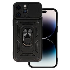 Чехол Slide Camera Armor Case для Iphone 15 Pro Max, черный цена и информация | Чехлы для телефонов | kaup24.ee