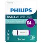 USB-välklamp Philips 64GB 3.0 Drive Snow Edition цена и информация | Mälupulgad | kaup24.ee