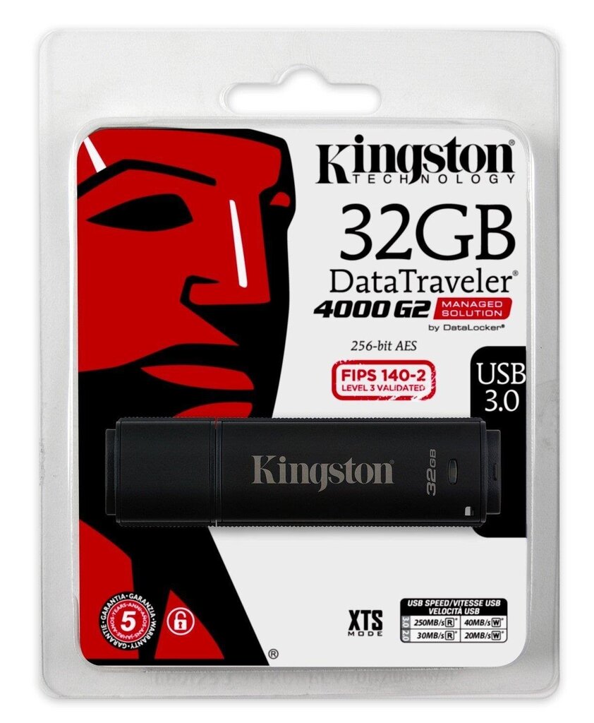 Kingston DT4000G2DM/32GB цена и информация | Mälupulgad | kaup24.ee