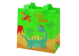 Kinkekott Dinosaurus, roheline hind ja info | Kingituste pakendid | kaup24.ee
