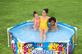 Бассейн BESTWAY Splash-In-Shade с навесом, 183x51 см цена и информация | Бассейны | kaup24.ee