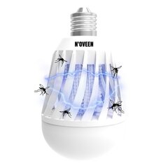 Noveen IKN803 2in1 Эфективная Уличная - Комнатная лампа от комаров E27 800V до 40m2 + 6W LED световая лампочка Белый цена и информация | Средства от комаров и клещей | kaup24.ee