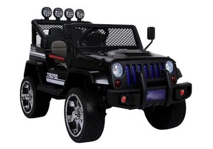 Elektriauto Jeep S2388, must цена и информация | Электромобили для детей | kaup24.ee