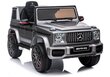 Mercedes G63 elektriauto lastele, hõbedane hind ja info | Laste elektriautod | kaup24.ee