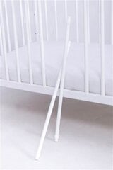 Детская кроватка, белая. цена и информация | Детские кроватки | kaup24.ee
