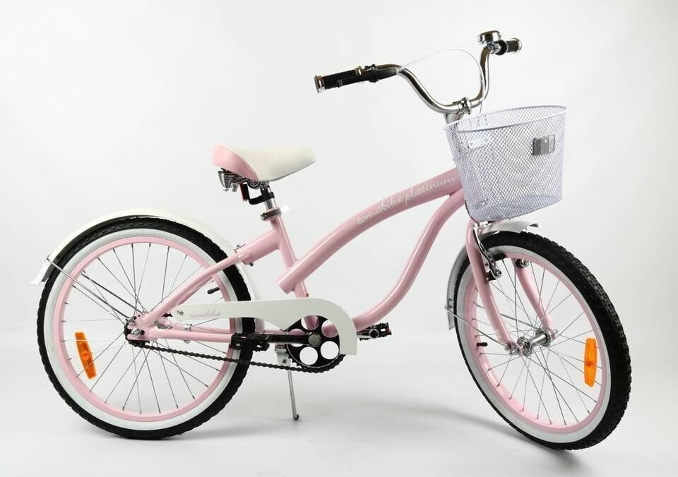 Laste jalgratas TomaBike 20 tolli, roosa hind ja info | Jalgrattad | kaup24.ee