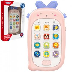 Mängutelefon Woopie, roosa hind ja info | Imikute mänguasjad | kaup24.ee