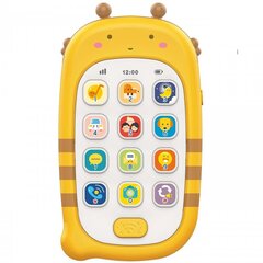  Мобильный телефон со звуками WOOPIE, желтый цена и информация | Игрушки для малышей | kaup24.ee