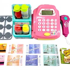 Woopie kassaaparaat koos tarvikutega, roosa hind ja info | Tüdrukute mänguasjad | kaup24.ee