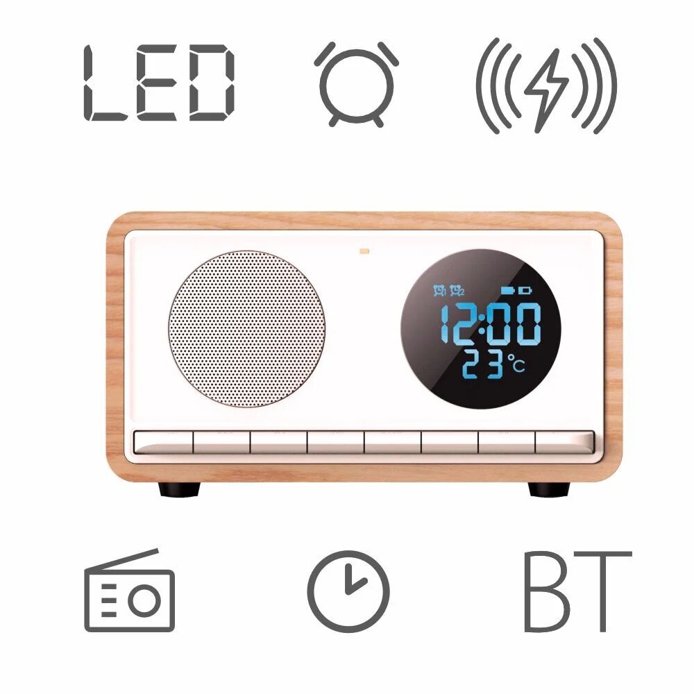 Manta RDI912W цена и информация | Raadiod ja äratuskellad | kaup24.ee