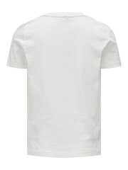 Детская футболка Only, белый цена и информация | Рубашки для девочек | kaup24.ee