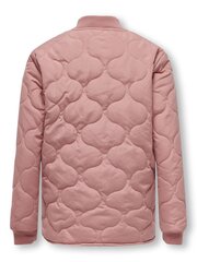 Стеганая стильная и удобная куртка, розовый цена и информация | Куртки, пальто для девочек | kaup24.ee