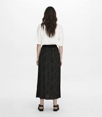 Длинная женская юбка, черный/бежевый цена и информация | Юбка | kaup24.ee