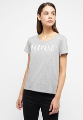 Женская футболка Mustang, серый  цена и информация | Футболка женская | kaup24.ee