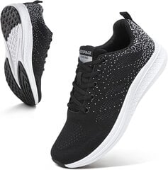 Мужская обувь SIXSPACE, черный/белый цена и информация | Кроссовки для мужчин | kaup24.ee