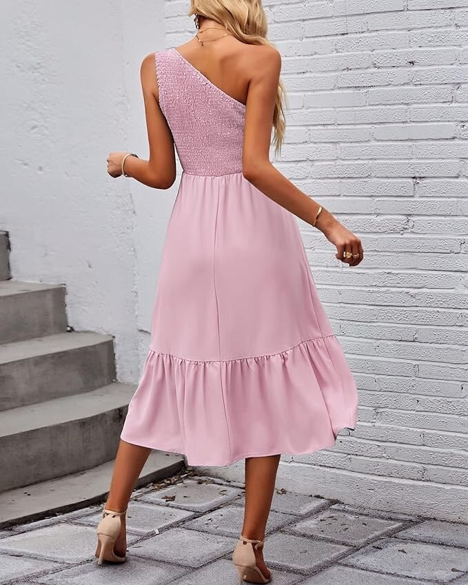 Kleit naistele Fcsonu, roosa hind ja info | Kleidid | kaup24.ee
