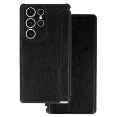 Чехол-книжка из кожи бритвы для Xiaomi Redmi Note 12 4G черный цена и информация | Чехлы для телефонов | kaup24.ee