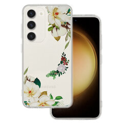 Чехол Tel Protect Flower для Samsung Galaxy S23 FE, дизайн 4 цена и информация | Чехлы для телефонов | kaup24.ee
