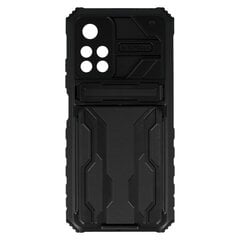 Комбинированный чехол Tel Protect для Xiaomi Redmi Note 11 5G/Note 11S 5G/Poco M4 Pro 5G, черный цена и информация | Чехлы для телефонов | kaup24.ee