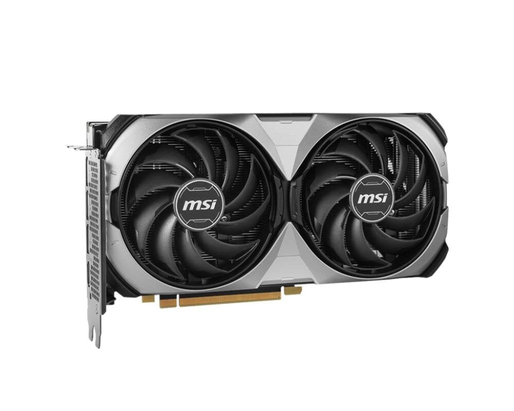 MSI GeForce RTX 4070 Ventus 2X E 12G OC (RTX4070VEN2XE12GOC) цена и информация | Videokaardid (GPU) | kaup24.ee
