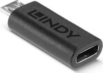 2m USB Type A to Lightning Cable, Black LINDY 31321 Apple