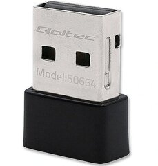 Qoltec 50664 цена и информация | Адаптеры и USB-hub | kaup24.ee