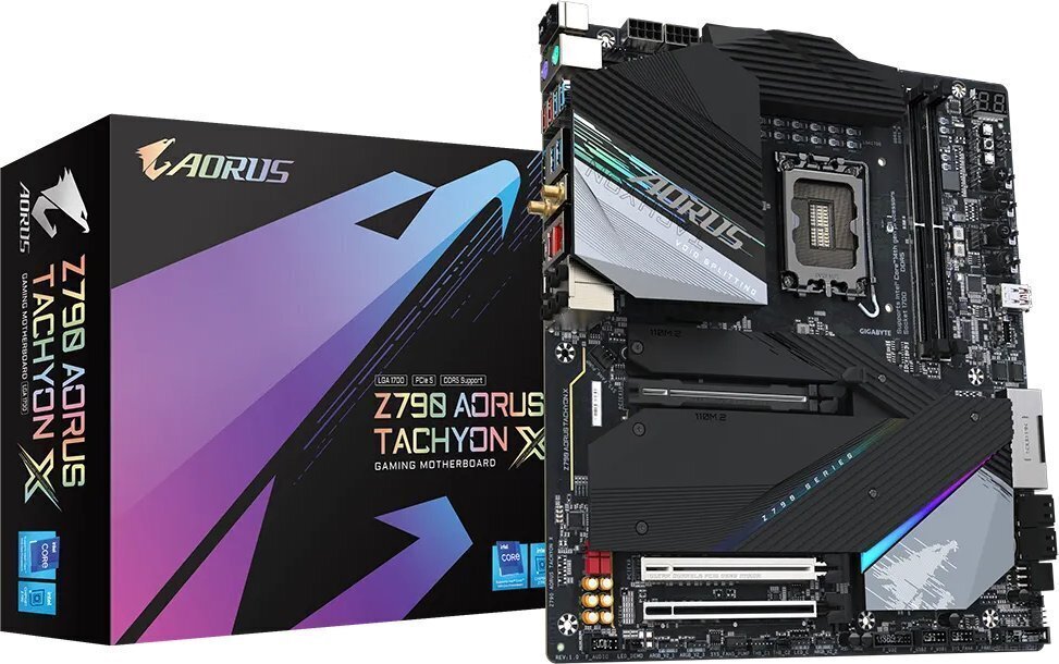 Gigabyte Z790 Aorus Tachyon X цена и информация | Emaplaadid | kaup24.ee