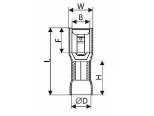 Blow, 0.8, 23 mm hind ja info | Kaablid ja juhtmed | kaup24.ee