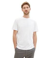 Мужская футболка Tom Tailor, белая цена и информация | Мужские футболки | kaup24.ee