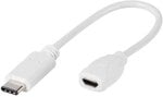 Vivanco adapter USB-C – microUSB 2.0 10cm (45285)