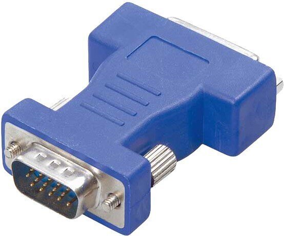 Vivanco adapter DVI – VGA (45452) цена и информация | USB jagajad, adapterid | kaup24.ee