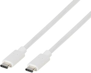 Vivanco USB-C - USB-C, 1m hind ja info | Kaablid ja juhtmed | kaup24.ee