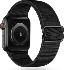 Tech-Protect watch strap Mellow Apple Watch 3/4/5/6/7/SE 42/44/45mm, black цена и информация | Аксессуары для смарт-часов и браслетов | kaup24.ee