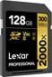 Lexar LSD2000128G-Bnnng цена и информация | Fotoaparaatide mälukaardid | kaup24.ee