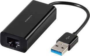 Vivanco adapter USB 3.0 – RJ45 (39629) hind ja info | USB jagajad, adapterid | kaup24.ee