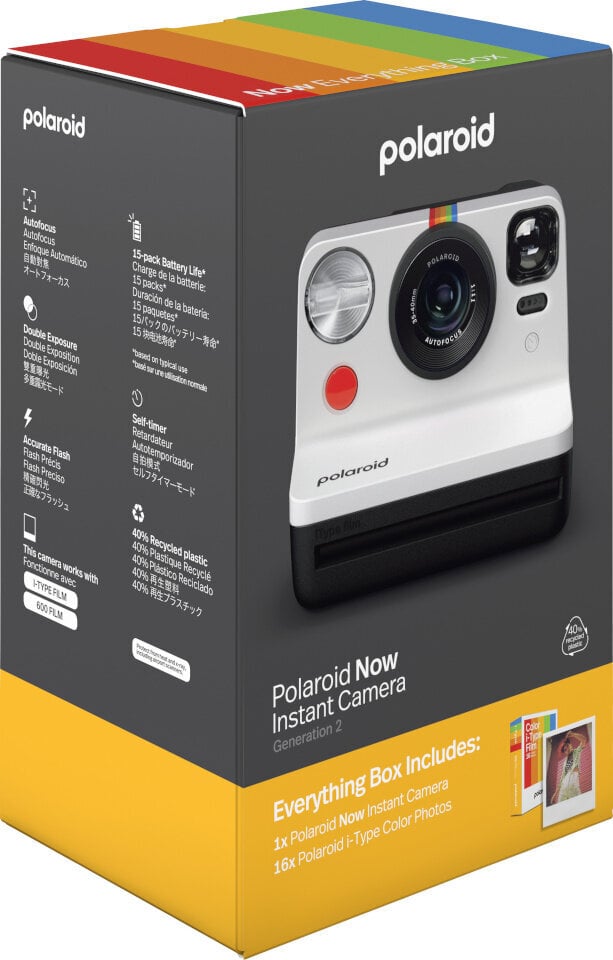 Polaroid Now Gen 2 цена и информация | Kiirpildikaamerad | kaup24.ee
