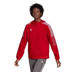 Tuulejope naistele Adidas Tiro 21 Windbreaker dressipluus W GP4972, punane hind ja info | Naiste spordiriided | kaup24.ee