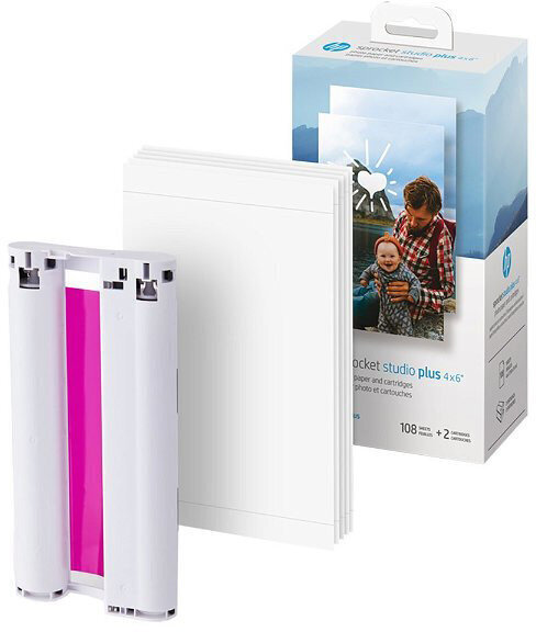 HP Sprocket Studio Plus 4x6" 108 lehte ja tint hind ja info | Printeritarvikud | kaup24.ee