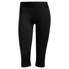 Naiste lühikesed püksid Adidas Techfit Capri 3/4 W FJ7169, must hind ja info | Naiste spordiriided | kaup24.ee