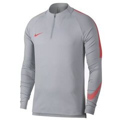 Meeste dressipluus Nike NK Dry SQD Dril Top 18 M 894631-016, hall hind ja info | Meeste pusad | kaup24.ee