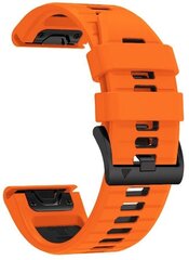 Tech-Protect ремешок для часов IconBand Pro Garmin fenix 5/6/6 Pro/7, orange/black цена и информация | Аксессуары для смарт-часов и браслетов | kaup24.ee