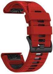 Tech-Protect ремешок для часов IconBand Pro Garmin fenix 5/6/6 Pro/7, red/black цена и информация | Аксессуары для смарт-часов и браслетов | kaup24.ee