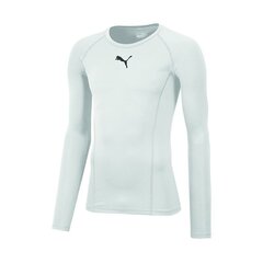 Meeste termosärk Puma LIGA Baselayer Tee LS 655920-04, valge hind ja info | Meeste soe pesu | kaup24.ee